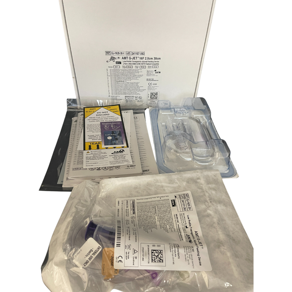 AMT G-JET Low Profile Gastric-Jejunal Feeding Tube ENfit Box of 1 - All Sizes