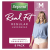 Depend Real Fit Regular Underwear For Women 920ml Nud - All Sizes