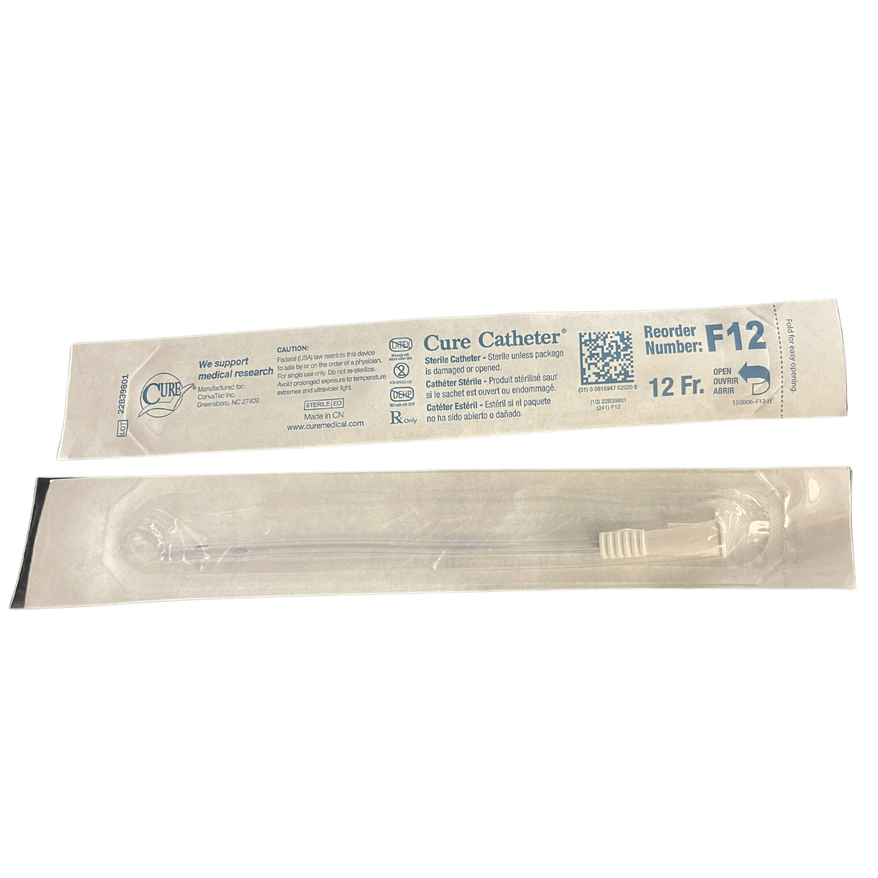 ConvaTec Cure Catheter Female Uncoated 6