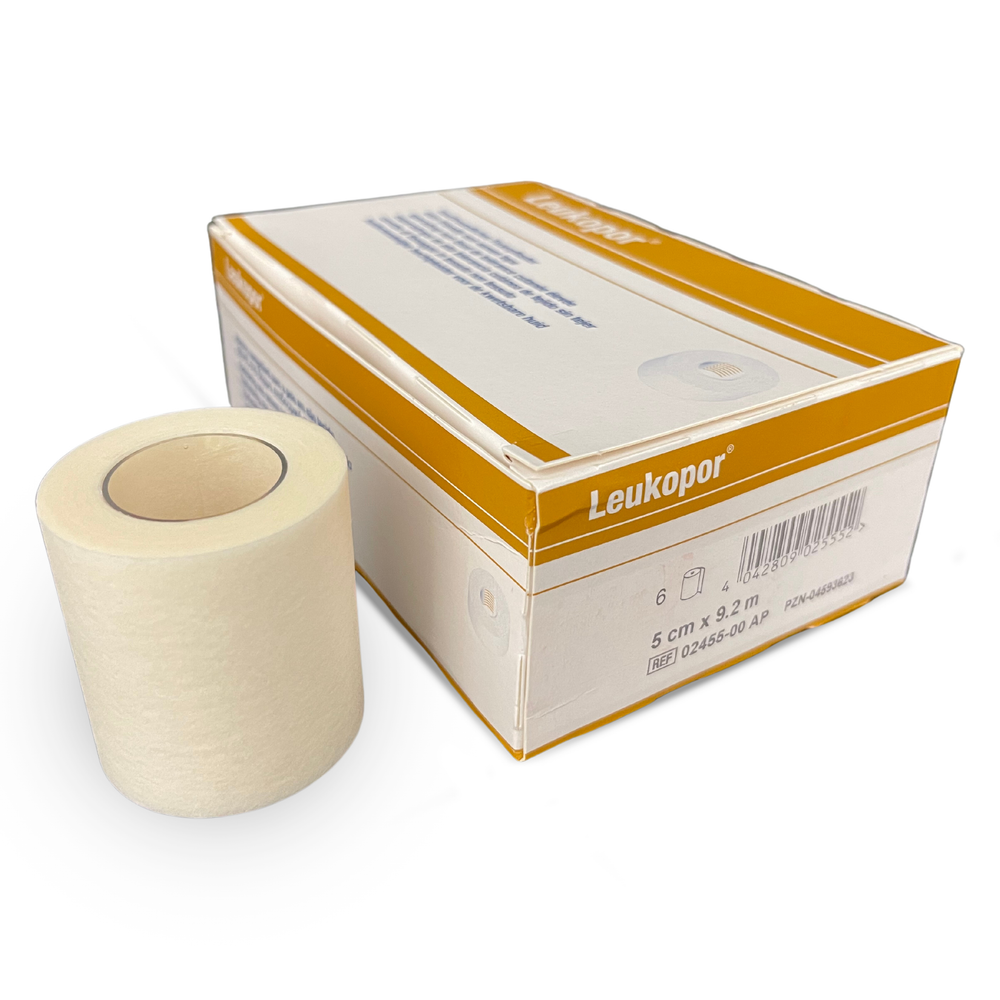 Leukopor Surgical Tape 5Cmx9.2Mtr (02455-00)