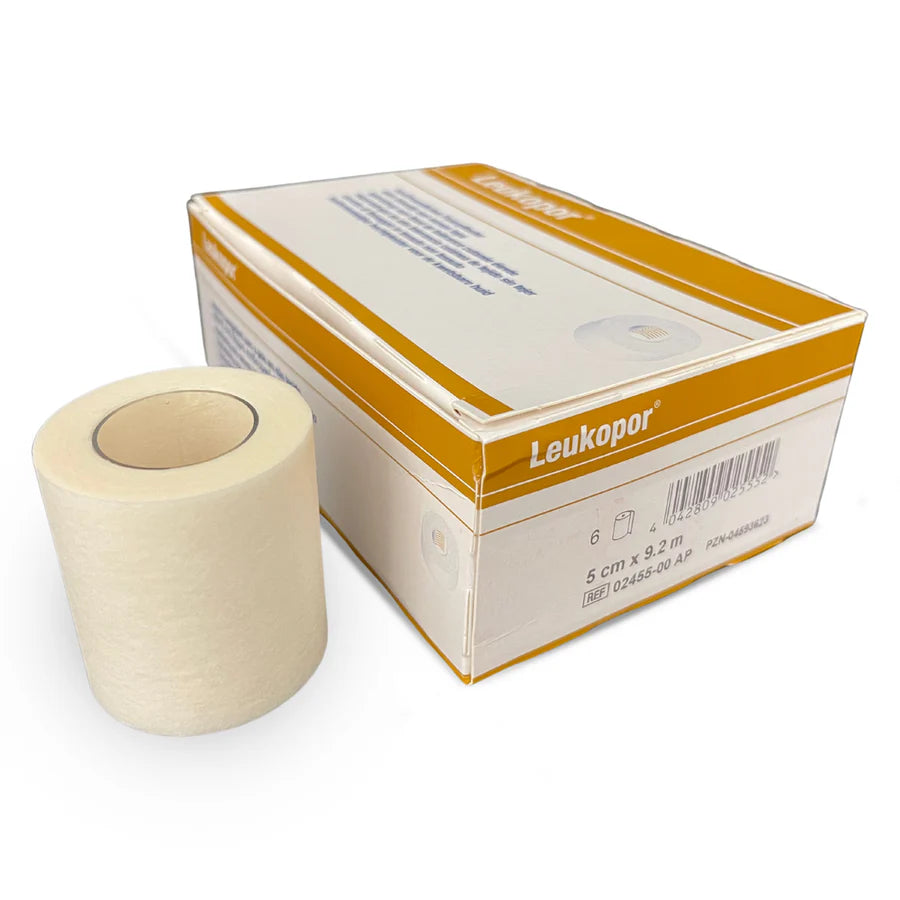 Leukopor Surgical Tape Hospital Pack - All Sizes