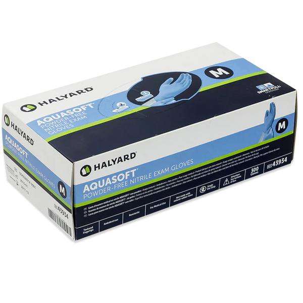 Halyard Aquasoft Nitrile Gloves - All sizes