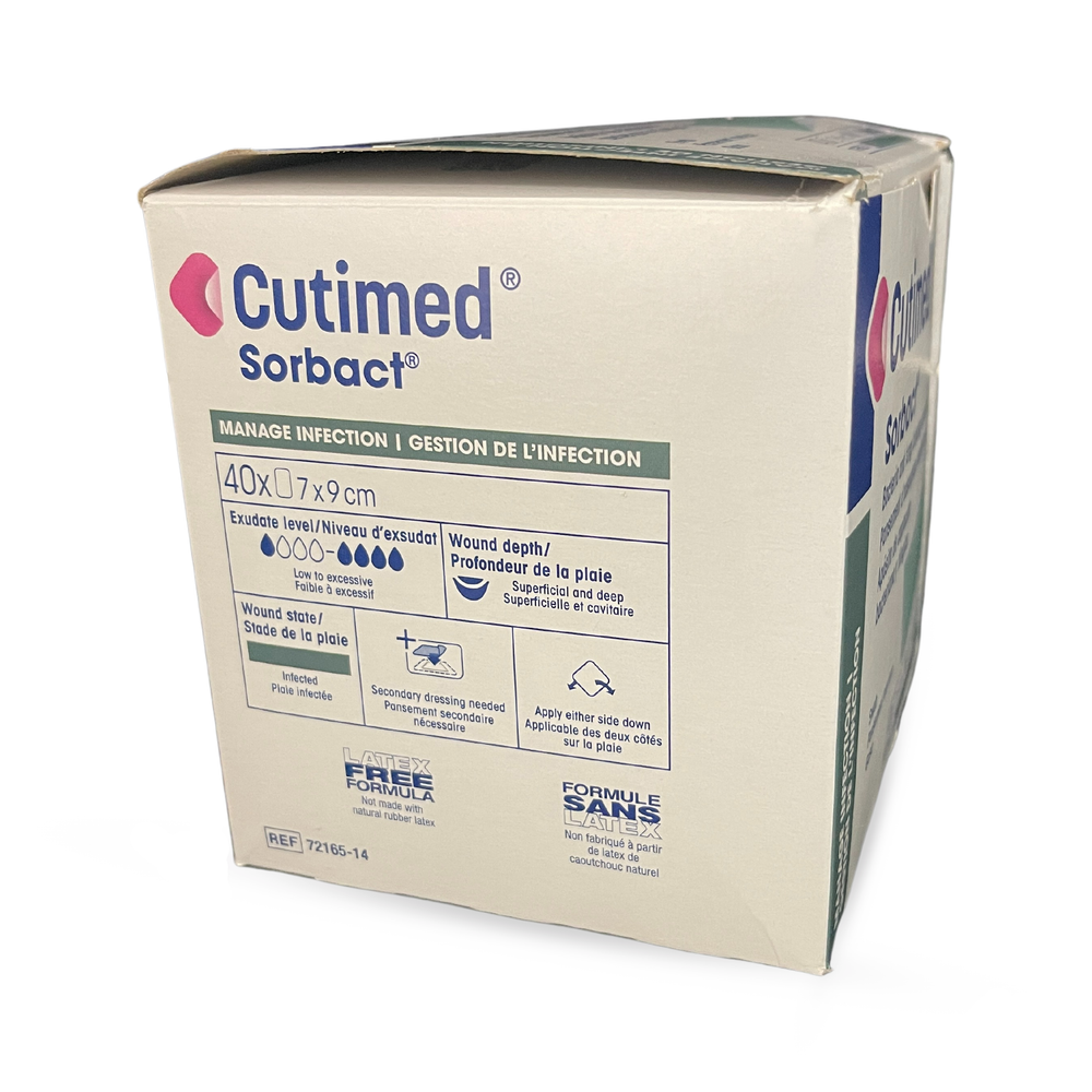 Cutimed Sorbact Compress Dressing 7x9cm (72165-14 / S98125)