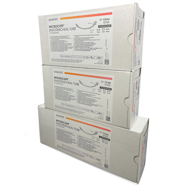 Avanos MICROCUFF Paediatric Endotracheal Tube (ETT), Box of 10 - All Types