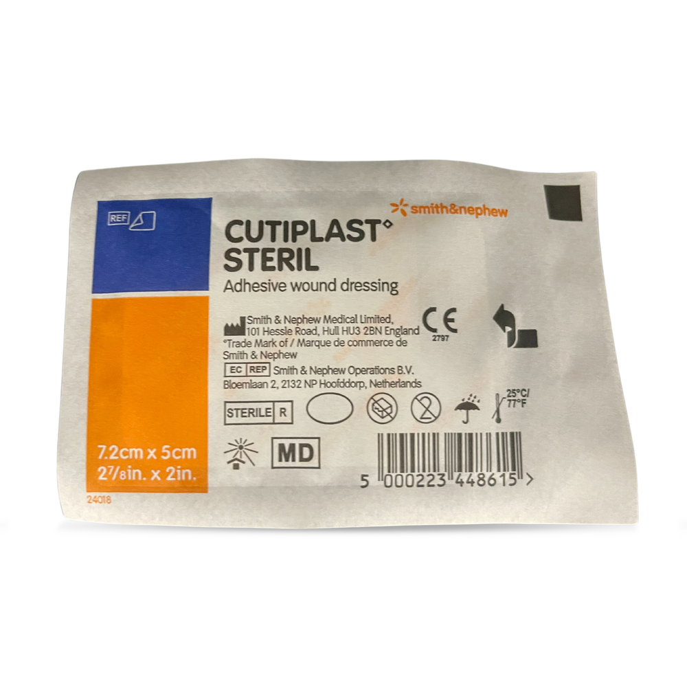 Cutiplast Island Dressing 7.2cm x 5cm (Pad 4cm x 2.5cm) Sterile