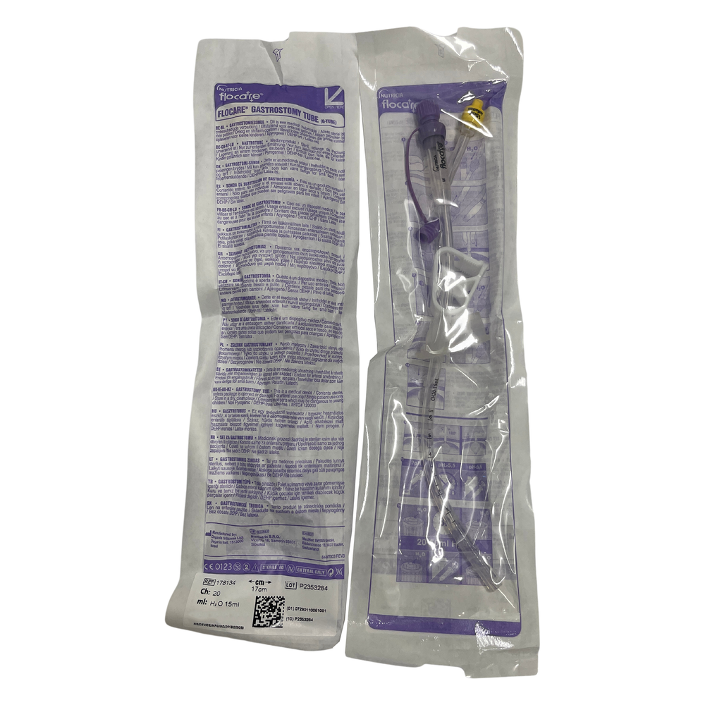 Nutricia Flocare ENFit Gastrostomy Tube All Sizes