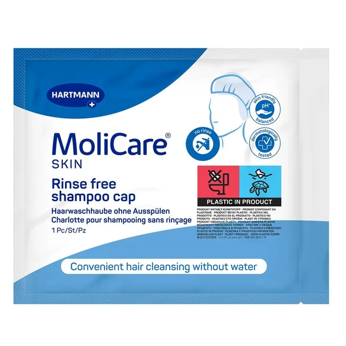 Hartmann MoliCare Skin Rinse Free Shampoo Cap (995077)