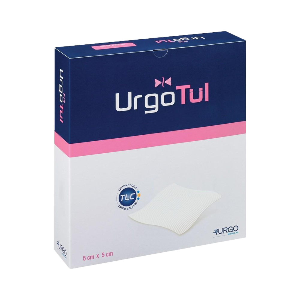 Urgotul Atraumatic Non Adhesive Contact Layer 5X5Cm 4pc