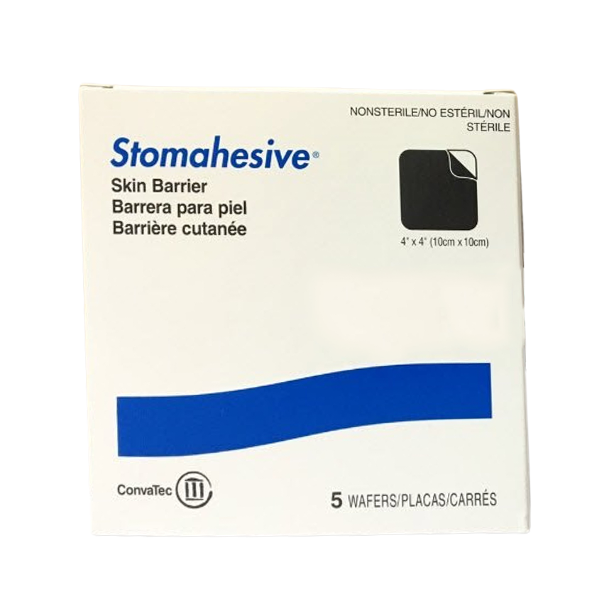 Convatec Stomahesive Wafer Skin Barrier 10 x 10cm - All Packaging