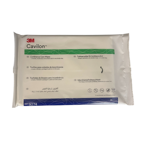 3M Cavilon Continence Care Wipes 20x30cm (9274)