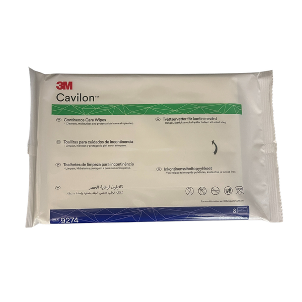 3M Cavilon Continence Care Wipes 20x30cm (9274)