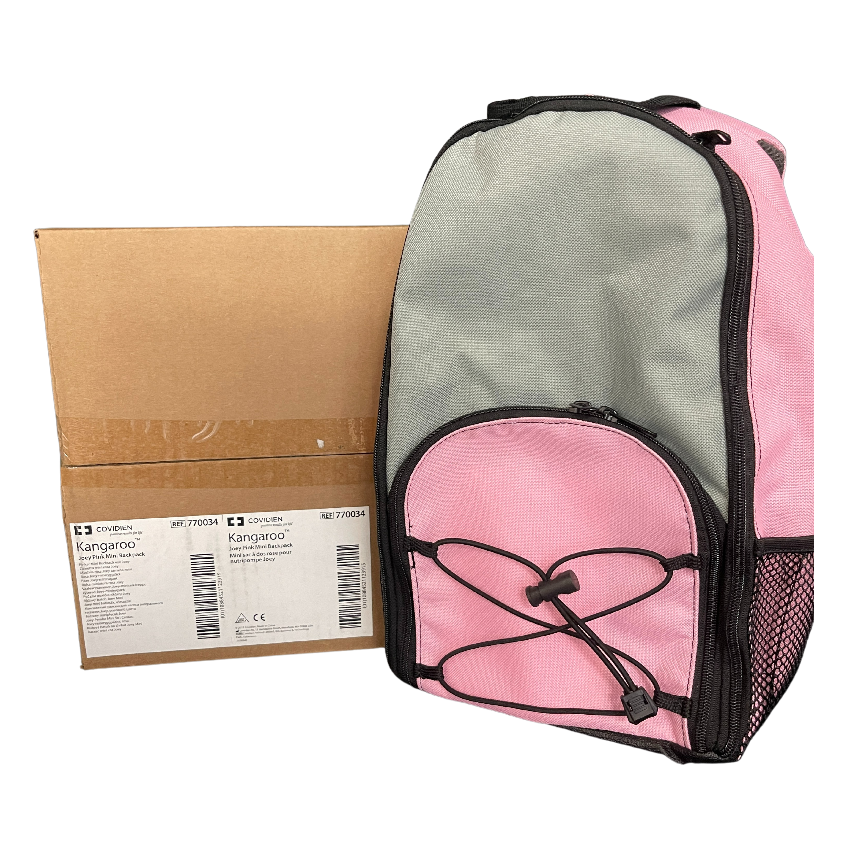 Kangaroo Joey Pink Mini Backpack, Each (770034)