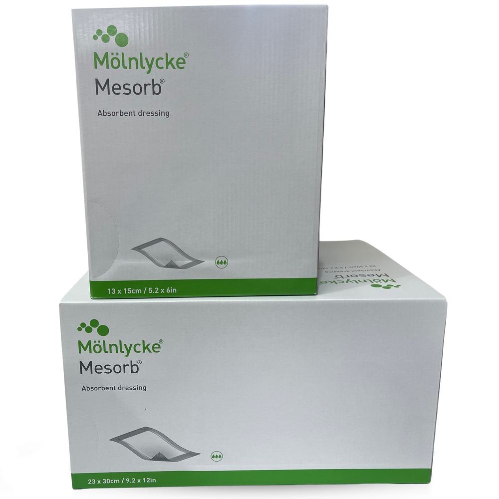 Molnlycke Mesorb Highly Absorbent With Exudate Barrier Dressing All Sizes