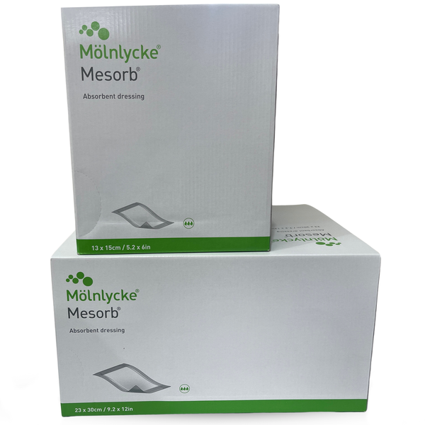 Molnlycke Mesorb Highly Absorbent With Exudate Barrier Dressing - All Sizes