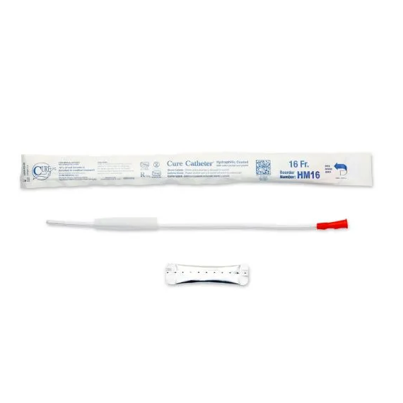 ConvaTec Cure Catheter Male Hydrophilic 16