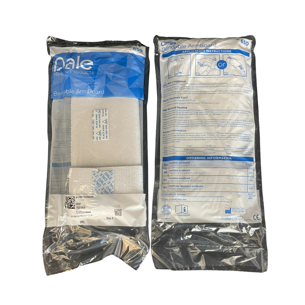 Dale Bendable ArmBoard For Intravenous Lines - All Sizes