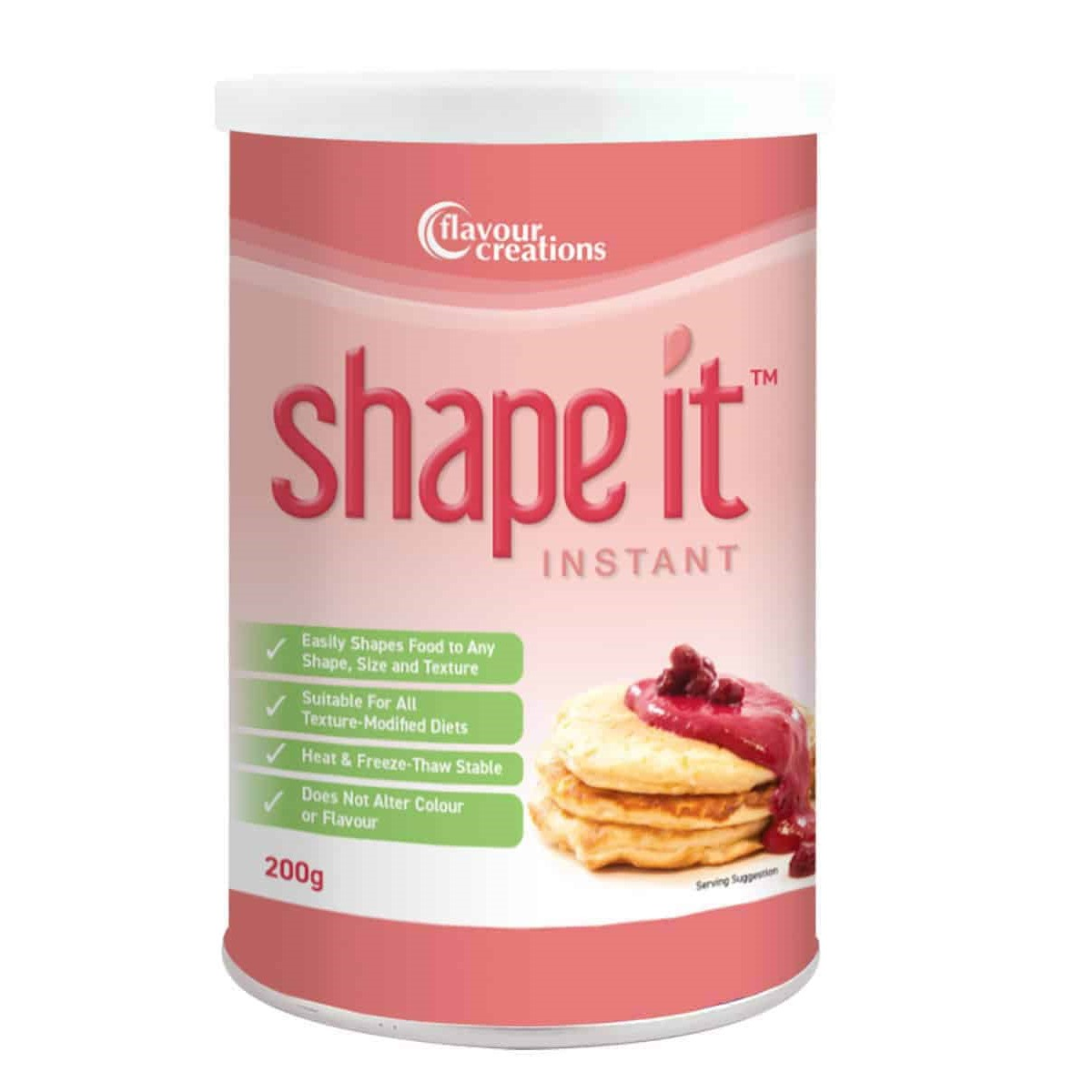 Flavour Creations Shape It Food Shaping Powder (200g Can - 3kg Pail)