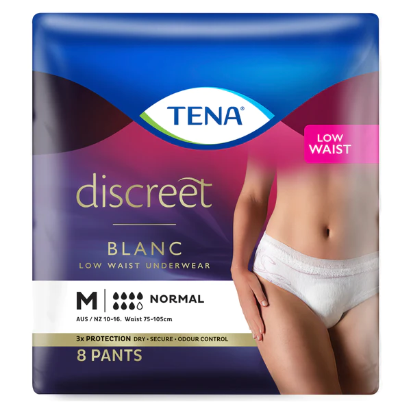 Tena Pants Women Discreet Blanc - Medium - Large 