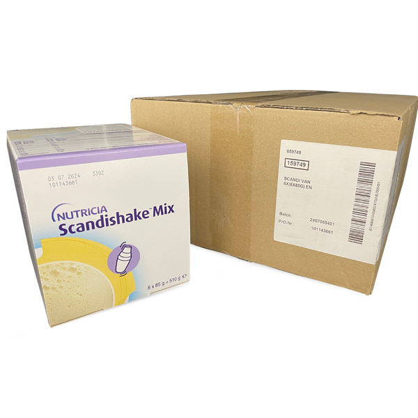 Nutricia Scandishake Mix Vanilla 86g sachet, 6packs/ ctn