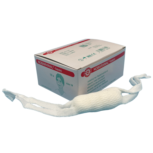 Nasal Slings Nobarhinal Elastic Bandage, Pack of 10 (NOBA)