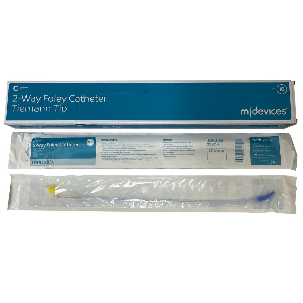 Mdevices Foley Cath Silicone Box of 10 - All Sizes