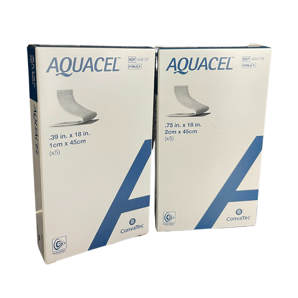 ConvaTec Aquacel Rope Hydrofiber Dressing - 1cm/ 2cm x 45cm