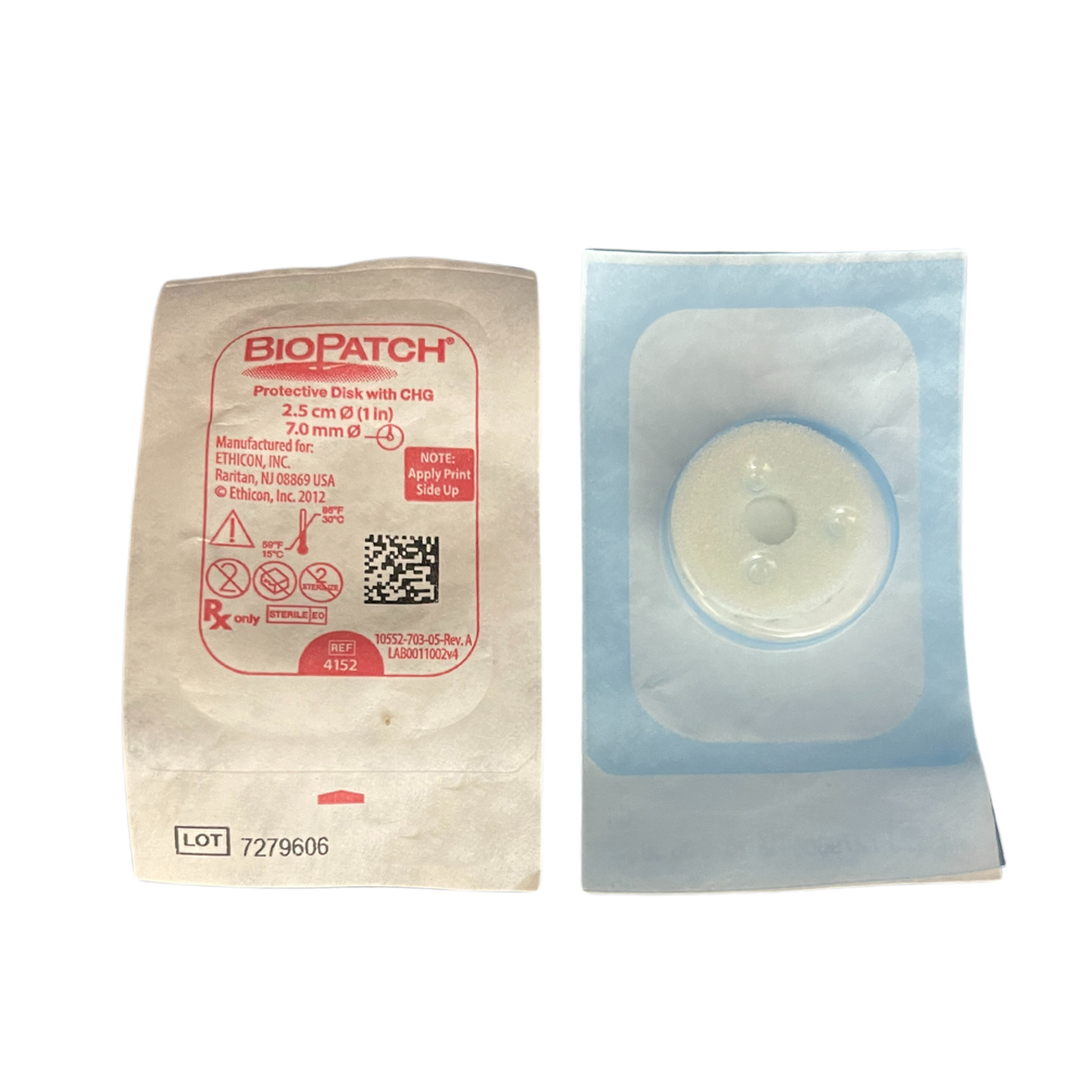 Biopatch Antimicrobial Dressing 2.5cm, 7mm (44152)