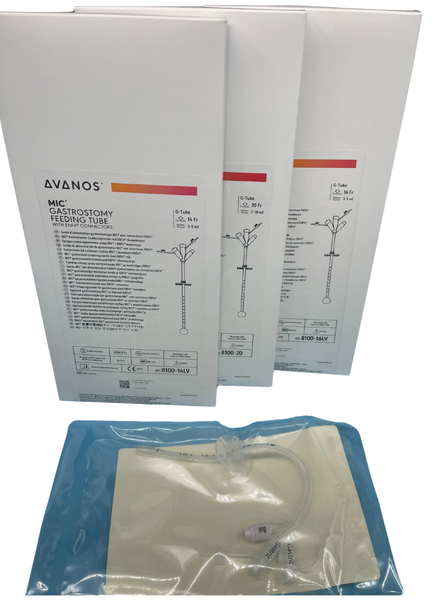Avanos MIC Balloon Gastrostomy Feeding Tube With Enfit Connectors Gamma Sterile - All Sizes