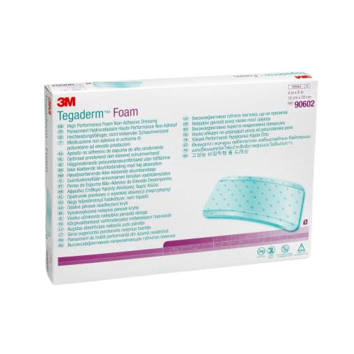 3M Tegaderm Foam Non-Adhesive Dressing 10cm x 20cm (90602)