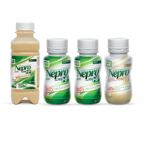 Nepro (Options: High Protein (HP)/ Low Protein (LP)) (Vanilla / Strawberry / 220mL / 500mL)