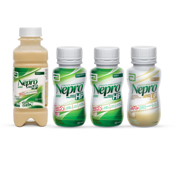 Nepro (Options: High Protein (HP)/ Low Protein (LP)) (Vanilla / Strawberry / 220mL / 500mL)