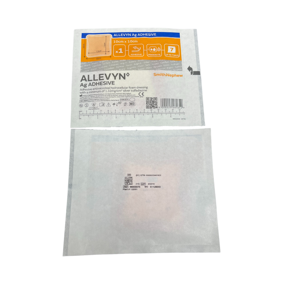 Smith & Nephew Allevyn Ag Adhesive Dressing All Sizes