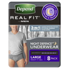 Depend Real Fit Night Defence Pants Large 97 162cm 1300ml - All Models