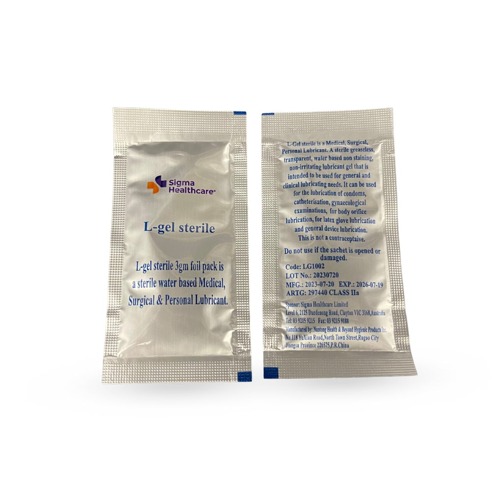 L-gel Sterile Lubrication Gel 3gm Sachet (LG1002)