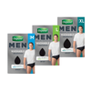 Depend Washable Underwear Brief Male 100ml Black - All Sizes