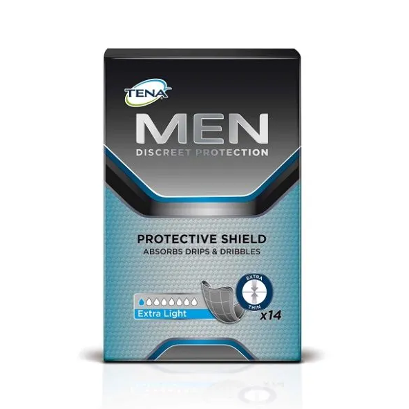 Tena Men Protective Shield Black 180x138mm 98mL (750404)