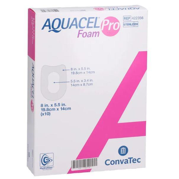 ConvaTec Aquacel Foam Pro Rectangle (Heel) 19.8 x 14cm (422356)