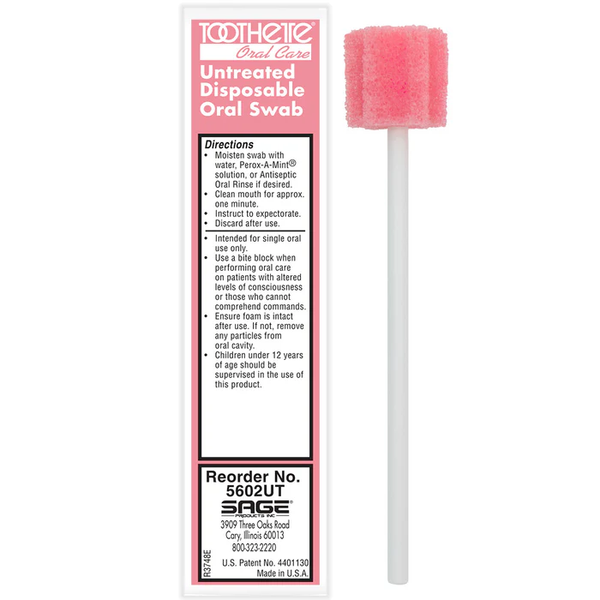 Toothette Nontreated Oral Swab (5602UTX)