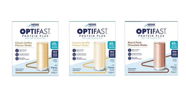 Nestle Optifast VLCD Protein Plus Shakes, 63g Sachets - All Flavours