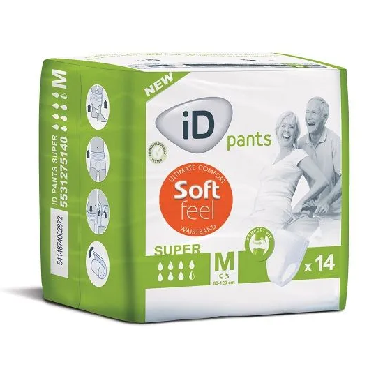 iD Pants Soft Feel Super - All Sizes