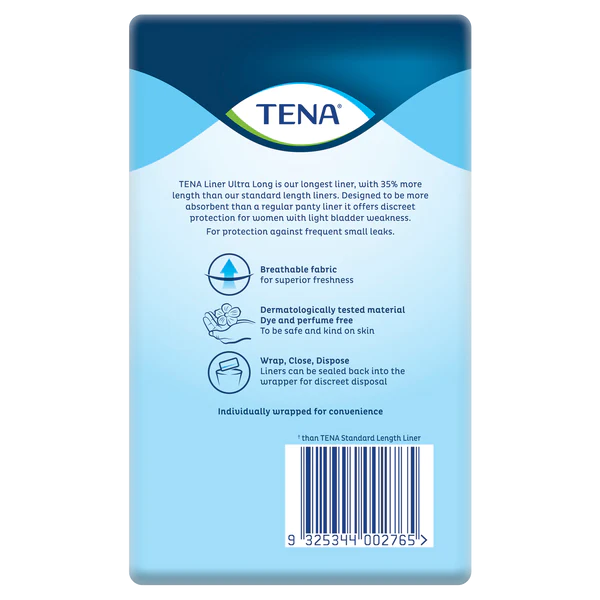 Tena Liners Ultra Long Length 40mL (2325897)