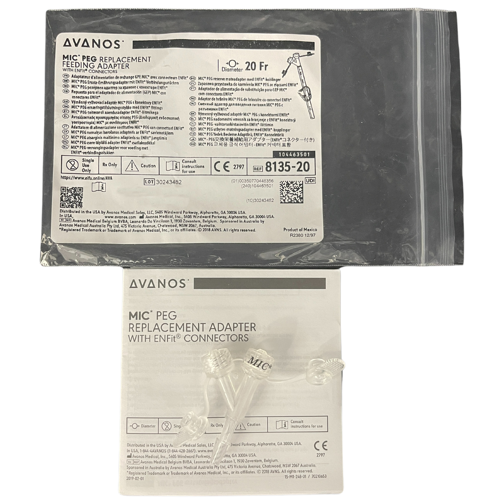 Peg Button Adapter MIC PEG Replacement Feeding | Medisa