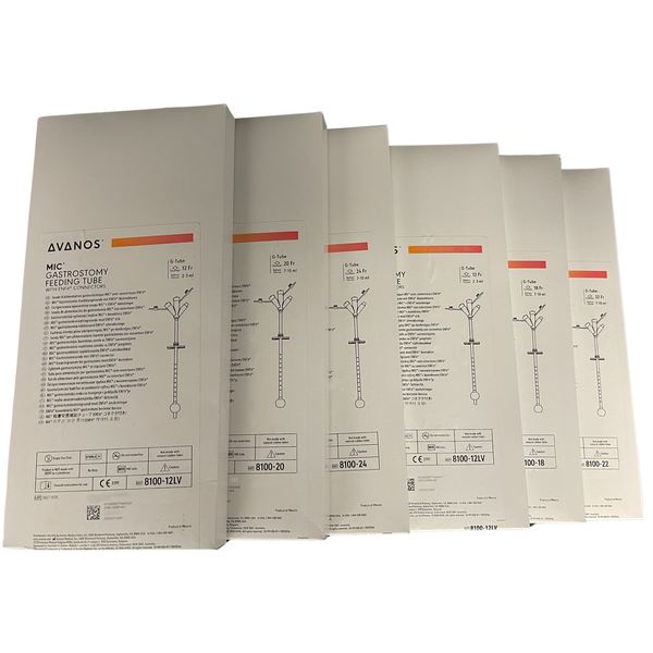Avanos MIC Balloon Gastrostomy Feeding Tube With Enfit Connectors Gamma Sterile - All Sizes