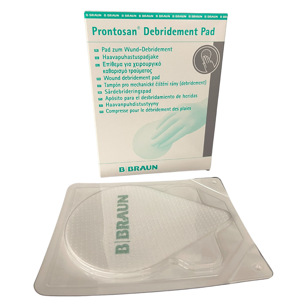 B. Braun Prontosan Debridement Pad 12.76 x 9.2cm All Packaging