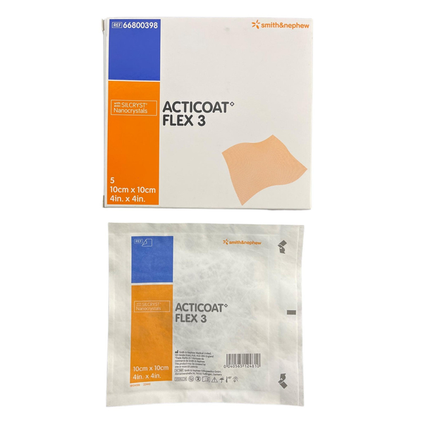 Smith & Nephew Acticoat Flex 3 Antimicrobial Barrier Dressing - All Sizes
