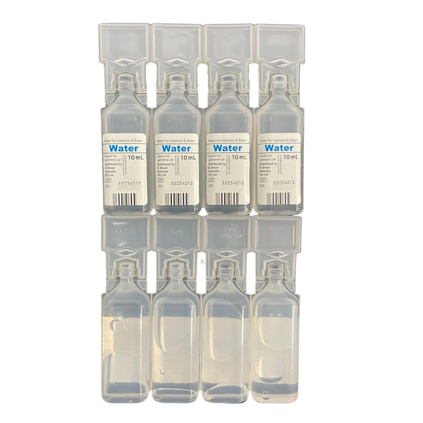 B. Braun Water For Injection Mini-Plasco Connect (10mL / 20mL)