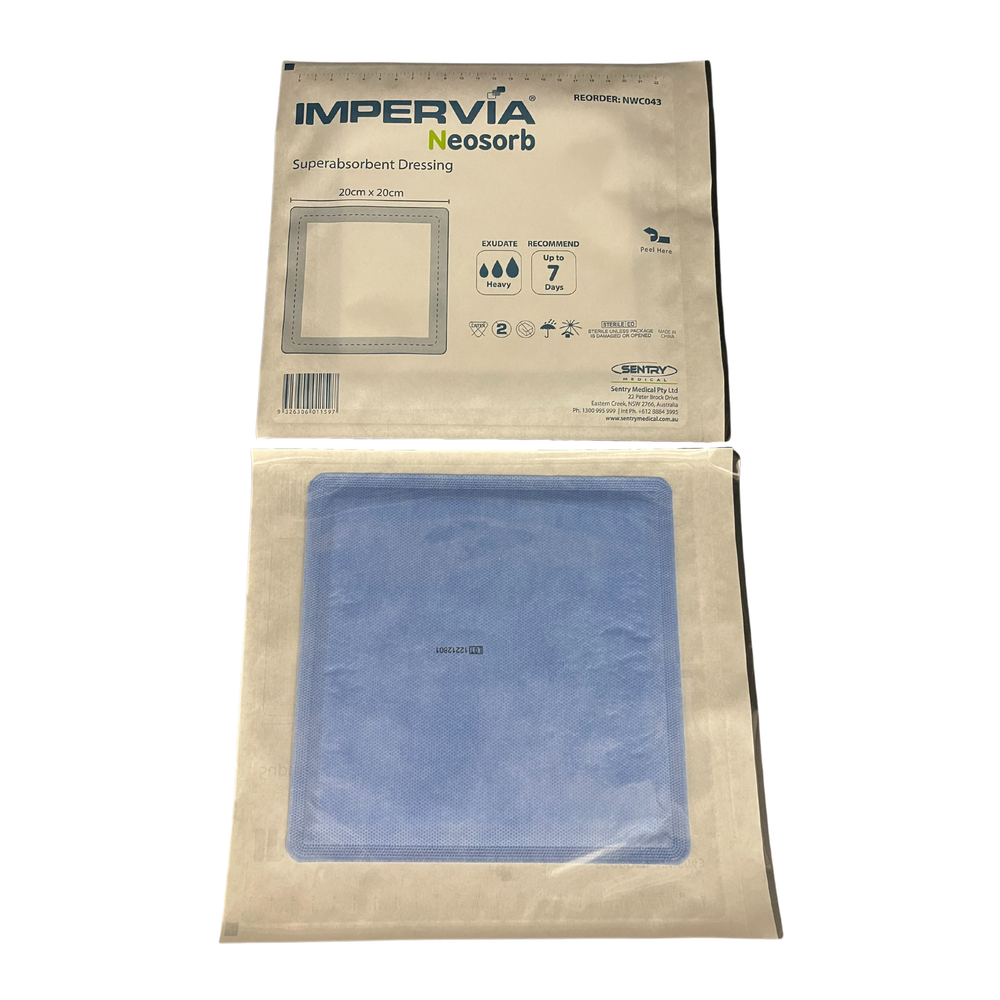Neosorb Loop Sentry IMPERVIA Neosorb Superabsorbent Dressing | Medisa