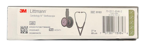 3M Littmann Cardiology IV Stethoscope Special Edition Black Chestpiece - All Models