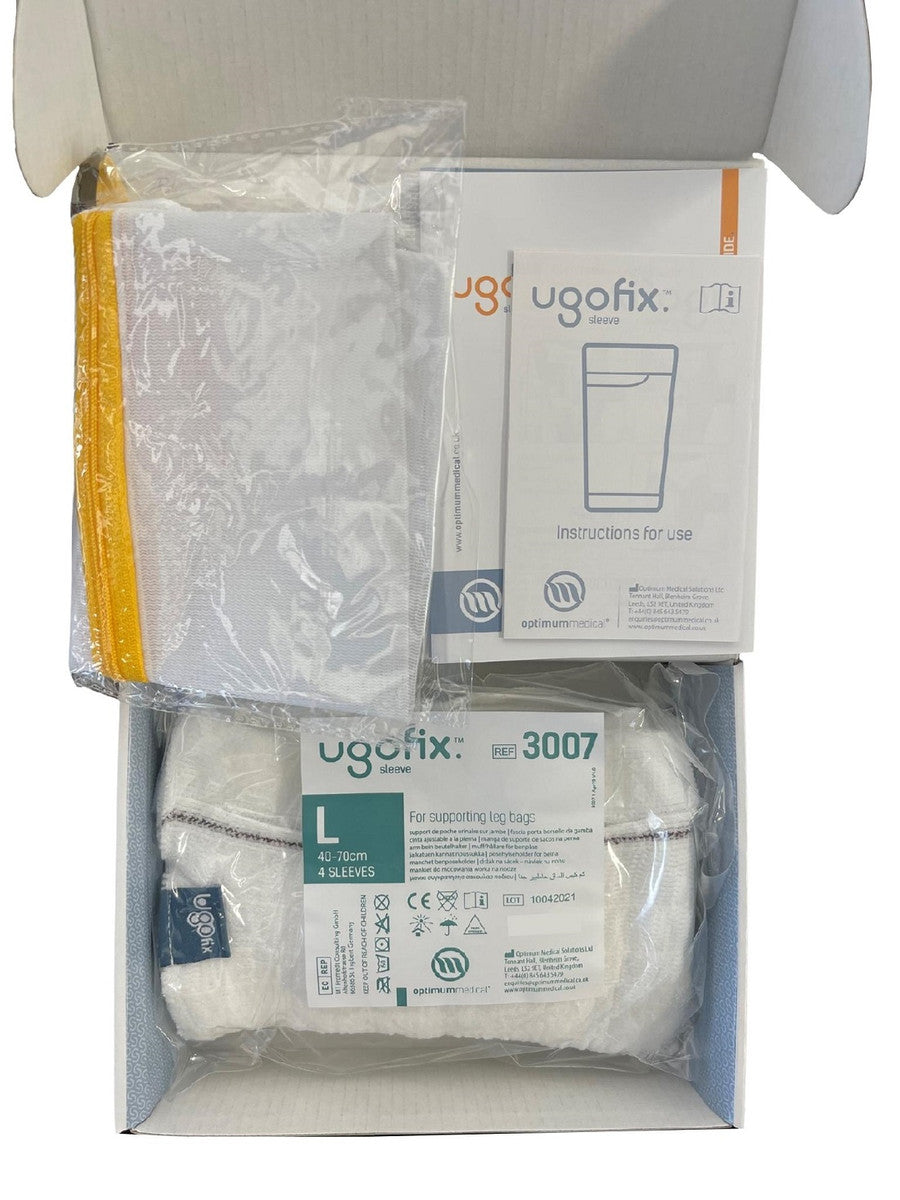 Ugo Fix Sleeves Leg Bag Holders Box of 4 All