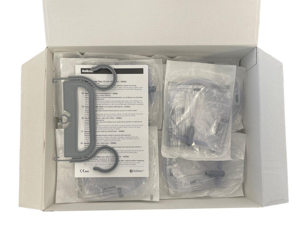 Hollister Urinary Night Drainage Bag 2000ml Sterile/ Non Sterile 100cm/